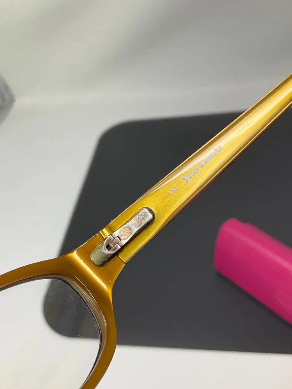 Juicy Couture JU111 tortoise shell eyeglass frames with case‎